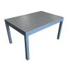 Table extensible anthracite 8-10