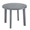 Table ronde tondo grise
