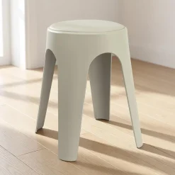 Tabouret assise molletonnee