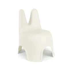 Tabouret lapin creme