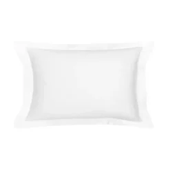 Taie d'oreiller 50x70cm blanc