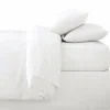 Taie d'oreiller x2 63x63cm blanc