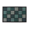 Tapis caroll 40x60cm turquoise