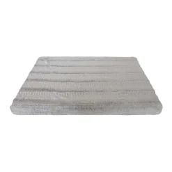 Tapis chien imitation fourrure