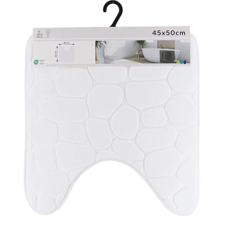 Tapis contour blanc