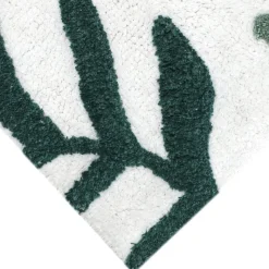 Tapis de bain feuilles