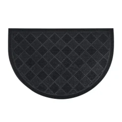 Tapis demi lune 40x60 damier