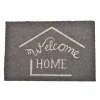Tapis imprime welcome 40x60cm