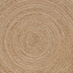 Tapis jute d90cm naturel