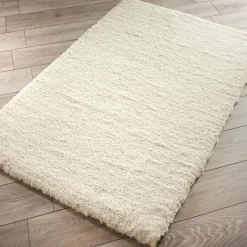 Tapis teddy creme