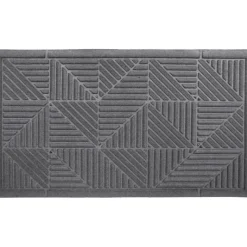 Tapis triangle 43x75cm - gris
