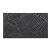 Tapis vague 43,5x75cm noir