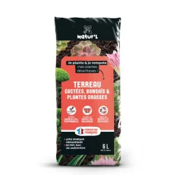 Terreau cactees bonsais plantes