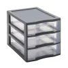 Tour a4 mm 3 tiroirs gris