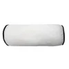 Traversin piping noir d15x45cm c