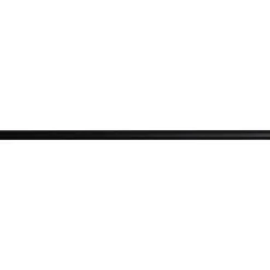 Tube fer forge d20 2.50 m - noir