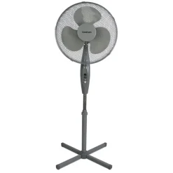 Ventilateur sur pied gris 40cm