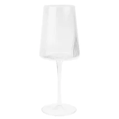 Verre a vin strie