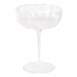 4 verres cocktail plastique 10oz