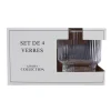 Verre strie transparent 31cl x4
