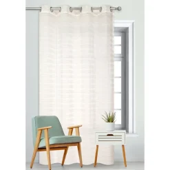 Voile oeillets epure 140x240cm b